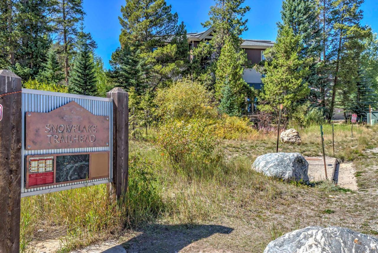 Breck Studio With Hot Tub Access, Walk To Main St! Брекенридж Экстерьер фото
